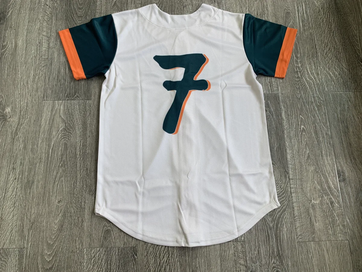 Baseball Jersey – Cream with Contrast Sleeves - custom sportswear manufacturer Glory Ground Apparel