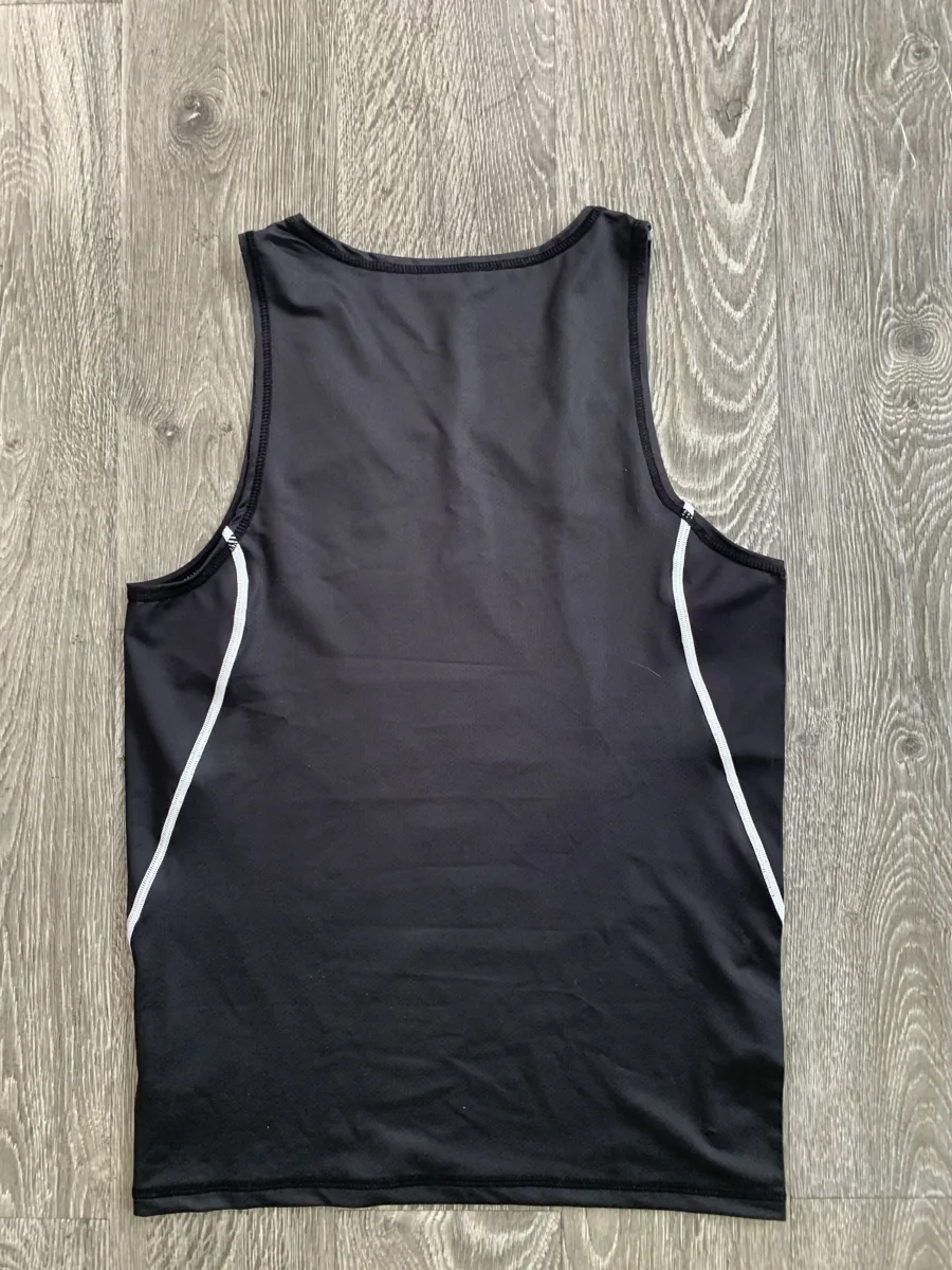 Sublimated Basketball Singlet – Black - custom sportswear manufacturer Glory Ground Apparel