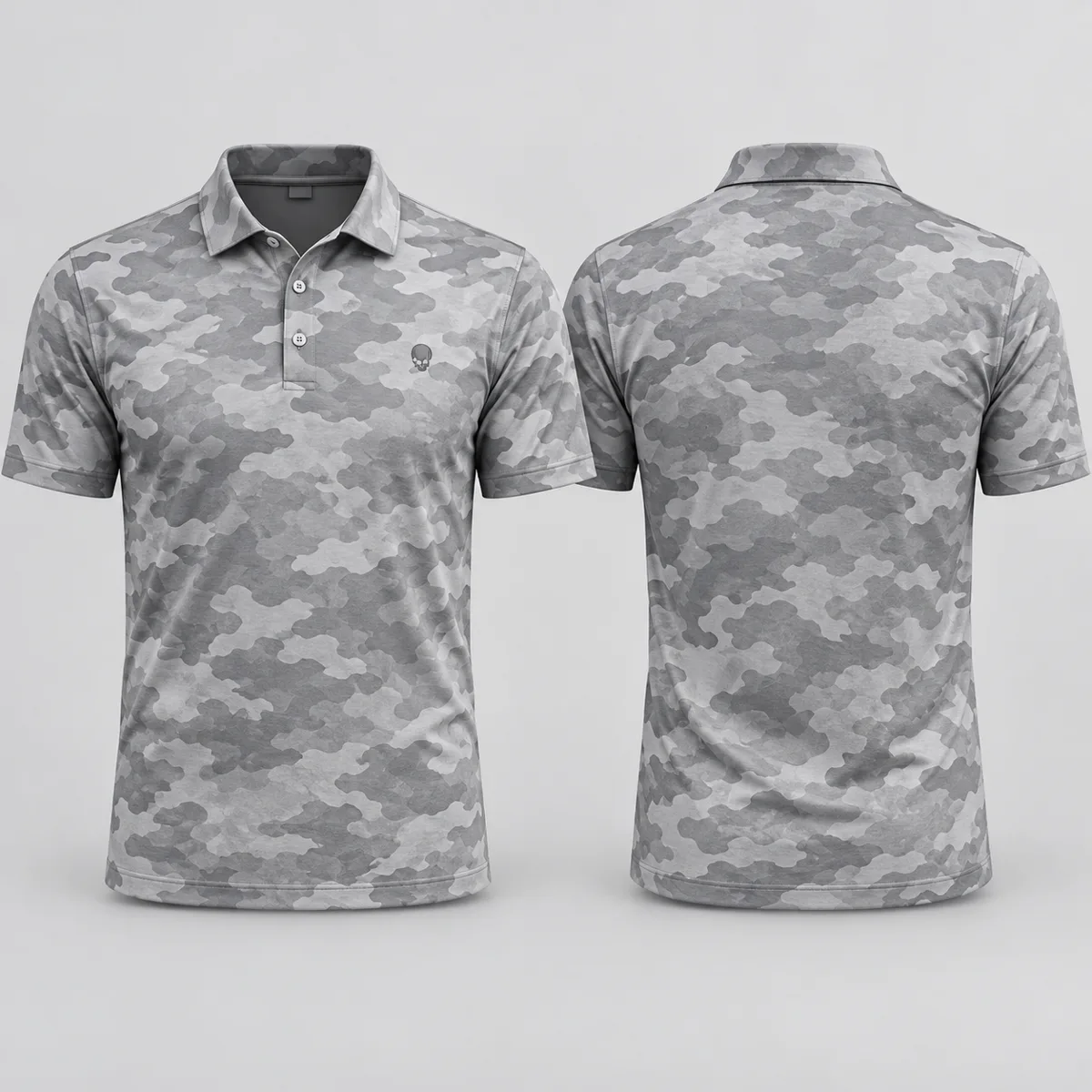 Performance Golf Polo – Camo - custom sportswear manufacturer Glory Ground Apparel