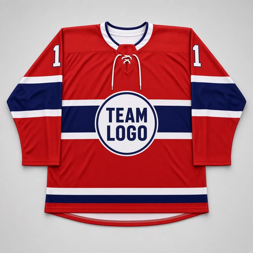 Custom sublimated ice hockey jersey