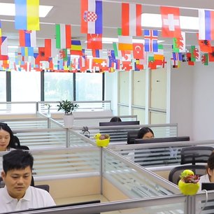 Glory Ground sales and merchandising team office in Shenzhen