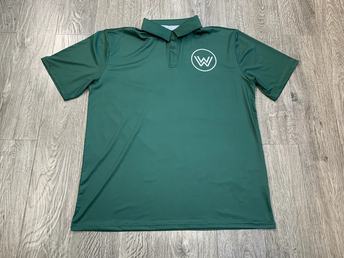 Golf Polo – Forest Green - custom sportswear manufacturer Glory Ground Apparel