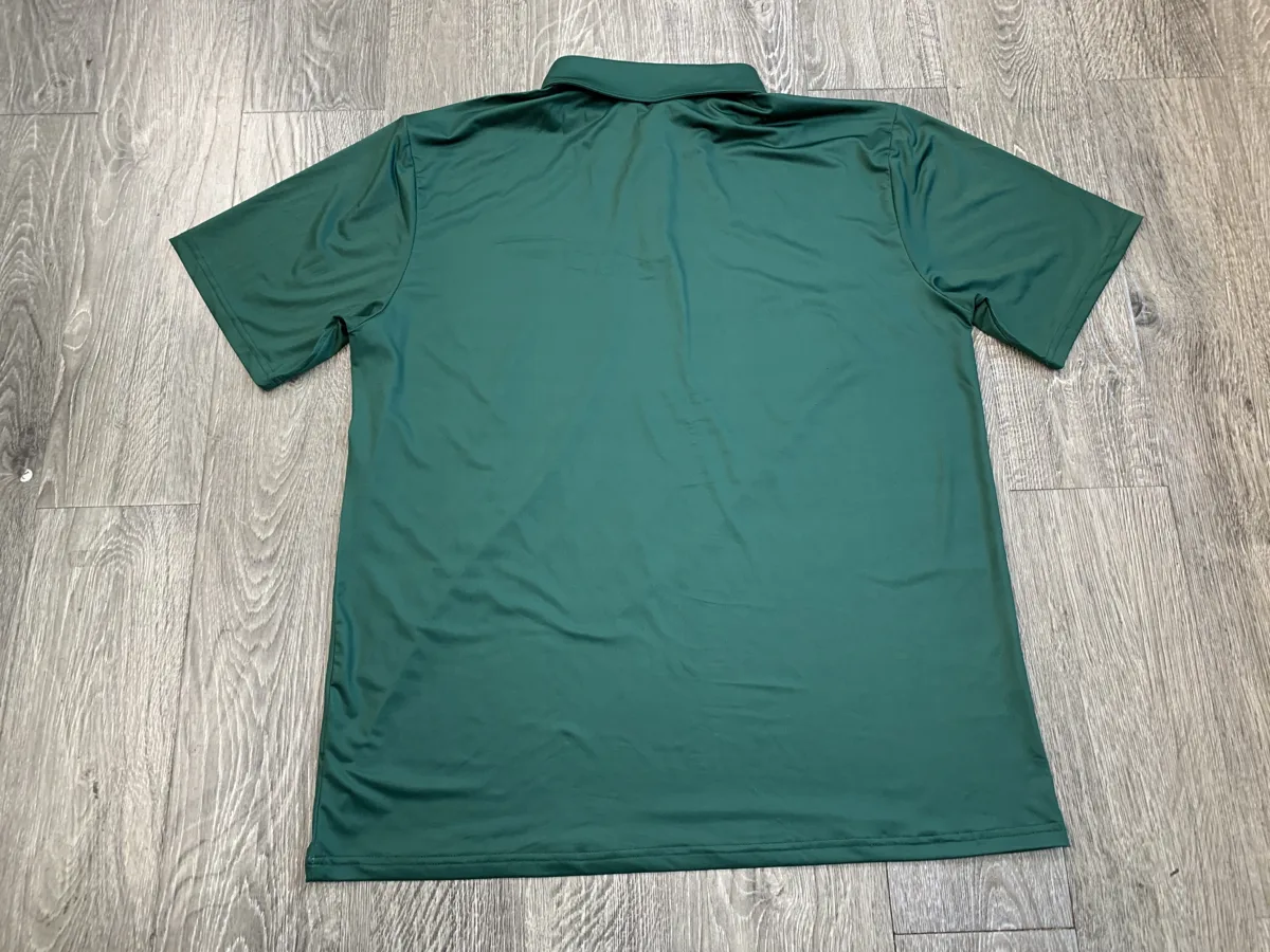 Golf Polo – Forest Green - custom sportswear manufacturer Glory Ground Apparel